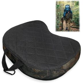 Hunting Seat Cushion, 11.4 x 15.7 x 2.8in Thickening Lightweight Outdoor Cushion for Hunting, Camping, Stadium, Outdoor Sports, Fishing