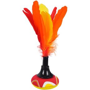Hand Shuttlecock, Beach Entertainment Indiaca Featherball Neoprene Hand Badminton