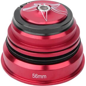 Keenso Headset, Universal 44mm-56MM High Strength Aluminium Alloy Front Fork Stem Headset Replacement Accessory for Most with 56mm Tube and 28.6mm Front Fork