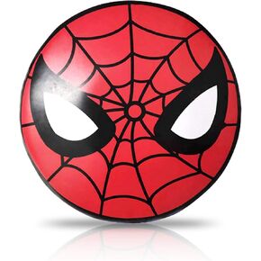 Superhero PU Leather Round Taekwondo Karate Punch Strike & Kick Pad Punching Striking & Kicking Target Shield for Kids Boxing Training Practice