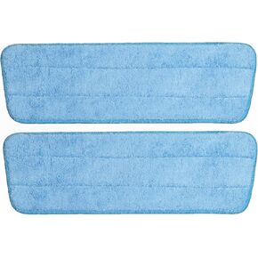 Microfiber Cleaning Pad Refills Spray Mop Replacement Head Commercial Heavy Duty 18 inch Mop Pads for Hardwood floor