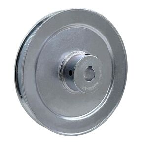 AB600-5/8 Single Groove Web Sheaves,v Belt Pulley 6" OD 5/8 inch bore,Motor Pulley Carbon Steel for A B 5L 4L V-Belts