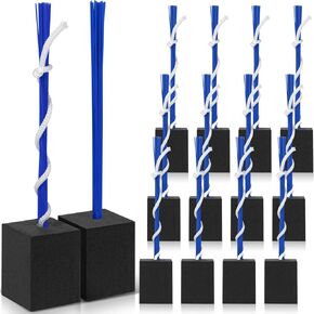 Shappy Base Plug with Tassel Baseball Base Plugs Anchor Baseball Field Heavy Duty Anchor Plugs with Tassel for Baseball Field Drill Softball Bases Accessories