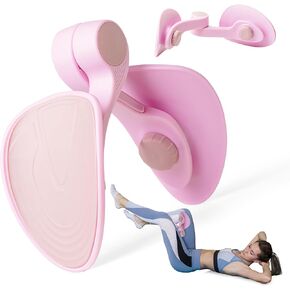 Thigh Master Thigh Exerciser for Women, Inner Thigh Workout Equipment, Glute and Leg Toner, Hip Abductor Machine, Postpartum & Fitness Home Gym