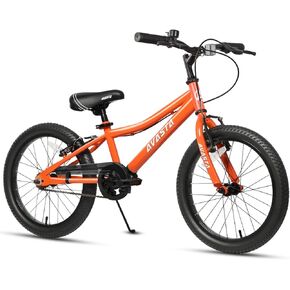 AVASTA Bilbo 18 20 inch Kids Bike for 3-10 Years Old Boys Girls with Kickstand & Dual Handbrakes Bell Adjustable Seat and Handlebar, Multiple Colors