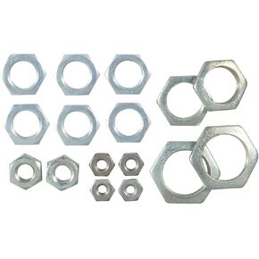 Westinghouse 7015200 Lamp Locknuts Steel Asst, Gray