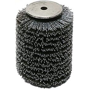 RESTORER 80 Grit Nylon Brush Wood Timber Cleaning Texturing WRBW80
