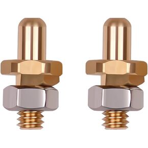 70332 Adjustable Door Hinge Pin Compatible with Weber Genesis, Summit and Spirit Grills.Grill Door Hinge Pin Replacement Includes 2 Hinge Bolts and 2 Nuts