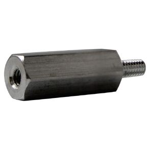 Small Parts 311606HMA Aluminum Male-Female Threaded Hex Standoff, 5/16" Hex Size, 1" Length, 6-32 Thread Size (Pack of 25)