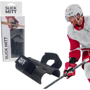 Slick Mitt™ - Top Hand Hockey Training for Smoother Stickhandling, Top Hand Strength and Harder Shots