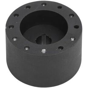 Boat Steering Wheel 6 Hole Hub Adapter 3/4 Inch Keyway Metal Strong Structure Marine Hub Adapter for Grant Boat Steering Wheel Hub Adapter Boat Hub Adapter for Steering Wheel