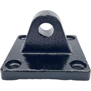 CA-63 Foot Flange Cylinder Flange Cylinder Accessories,for Foot Mounting Work with Pneumatic Standard Cylinder SC 63(1Pcs)