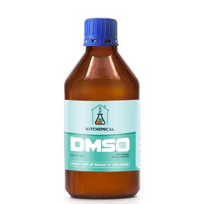 Pure DMSO in a Glass Bottle, Pure Liquid Dimethyl Sulfoxide 16.9 OZ, Non-Diluted, Low Odor