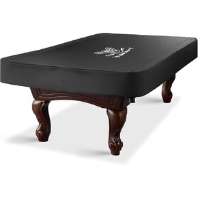 Billiard Table Cover Outdoor Waterproof Material Pool Table Cover with Windproof Buckle for 9FT Pool Table（Black）