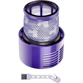 Replacement V10 Filters for Dyson V10 Cyclone Series, V10 Absolute, V10 Animal, V10 Total Clean, SV12,Part No. 969082-01, Purple (1)