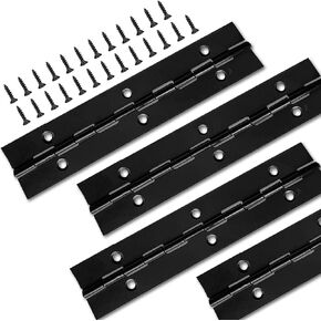4 Pcs 6 Inch 304 Piano Hinge - Heavy Duty Piano Hinges for Strength and Durability