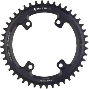 Wolf Tooth 110 BCD Asymmetric 4-Bolt Chainring for GRX Cranks Drop-Stop ST