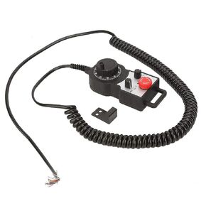 4 Axis CNC Handwheel Pulse Generator, 5V Electronic Handwheel, Manual Controller Handle Pulse Generator, for CNC Machine Tools, Printing Machinery,Ects