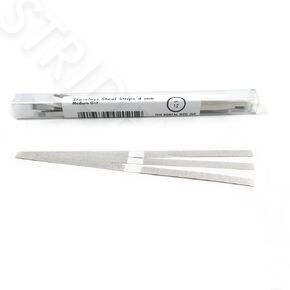 Dental Polishing Strips Stainless Steel 2.5 MM Med Grit (Double Side) 12/Box