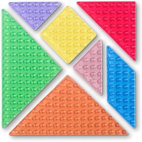 Snowboard Stomp Pads, Funny Stomp Pad Snowboarding with 3D Design, PVC-Material, 7 Pieces