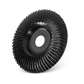 Wood Carving Disc 4 1/2 Inch for Angle Grinder Grinder Wheel Disc,Wood Shaping Grinding Wheel with 7/8" to 5/8" Arbor