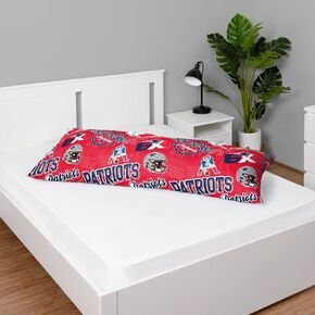 FOCO New England Patriots NFL Printed Plush Body Pillow
