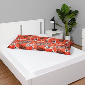 FOCO Cleveland Browns NFL Printed Plush Body Pillow