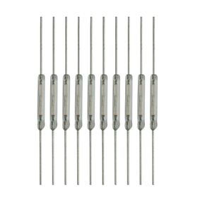 30pcs Reed Switch 2 * 14mm Normally Open Magnetic Induction Switch