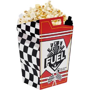 24Pcs Race Car Fuel Can Popcorn Treat Boxes Candy Cookie Popcorn Container for Baby Shower, Bridal Shower, Race Car Theme Party Favors Decoration(5.5 x 2.2 x 2.8inches)