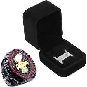 2024 Fantasy Football Championship Trophy Ring Award Prize Sports Winner FFL Champion Ring (twelve, size 14)