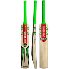 Gray Nicolls Maax English Willow Cricket Bat (SH): Natural Willow