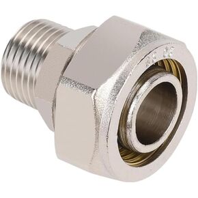 air line kit Maxline M8002 Straight Fitting for 1/2-Inch Tubing with 1/2-Inch Male NPT Thread(Pack of 2)