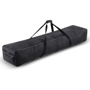 62" Speaker Light Stand Bag with Pearl Cotton Lighting Truss Carry Bag Tripod Carry Bag Case for Mic Speaker Stand Bag Long Duffle Bag with Heavy Duty Handle and Double Zipper