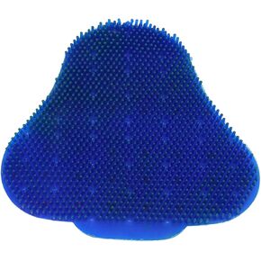 HEEPDD Urinal Mats, Triangular Anti Splash Deodorizer Urinal Screen Mats Scented Urinal Screen Deodorizer for Men's Restroom(Blue)