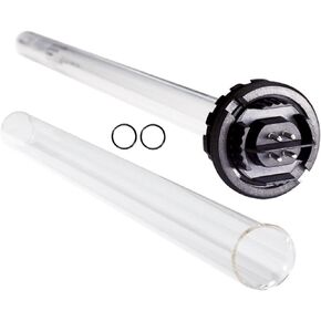 LSE Lighting Compatible Combo 602810-104 for UVMax F F Plus, F4 F4 Plus, PRO15 | 602807 Lamp and Quartz Sleeve with O-Rings