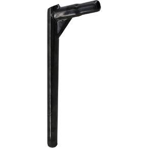 Bicycle Seatpost, Iron Seatpost Length 350mm, Black, for BMX