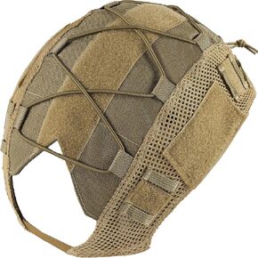 OneTigris Helmet Cover, Tactical Fast Helmet Cloth for Fast PJ Helmet in Size M/L, Bump Helmet in Size XL or L/XL - No Helmet