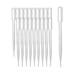 20Pcs 5ML Pipettes Dropper - Disposable Pipettes Plastic Dropper for Lab Science, Essential Oil, DIY Art, Kids Activities, Plastic Pipette, Droppers