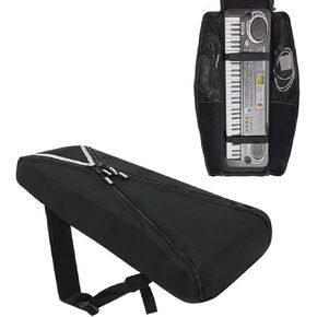 Electronic Keyboard Bag Piano Dust Cover Bag with Adjustable Straps Easy to Carry (22 * 6.5 * 2.5 Inch)