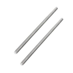 16-Inch Length,Stainless Steel Fully Threaded Rod,3/8" -16 Thread Size,Right Hand Threads, 304 Stainless Steel Threaded Screwand-Studs(2 Pieces)