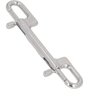 VGEBY Double End Diving Clips, Stainless Steel Heavy Duty Marine Grade Double Ended Bolt Snap Hook for Diving
