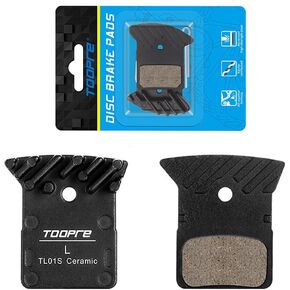 Bike Disc Brake Ceramic Pads Compatible with Shimano L04C L05A K04S BR-M8110 BR-M7110 BR-R9170-F BR-R8070-F