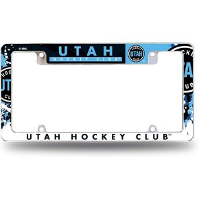 Rico Industries NHL Hockey Utah Hockey Club Standard All Over Chrome Frame