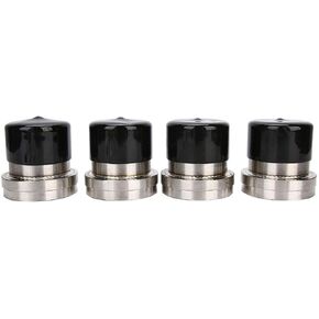 4pcs 2.441in Stainless Steel Trailer Bearing with Protective Bra Accessory