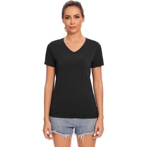GXXGE Quick Dry Workout Tops for Women Short Sleeve Athletic Tees Breathable Gym Running Yoga T Shirts Sun Protection UPF50+