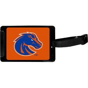 Siskiyou Sports Unisex NCAA Boise State Broncos Luggage Tag, Black, 3.25"