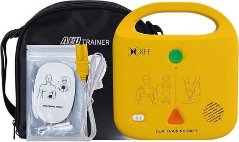 AED Trainer, XFT Compact AED Training Kit CPR Equipment Training Device Automatic External Defibrillator Simulator, AED Trainer Ultra 1 for First Aid Trainee Beginner 2024 New Version(XFT-120N) in Kuwait