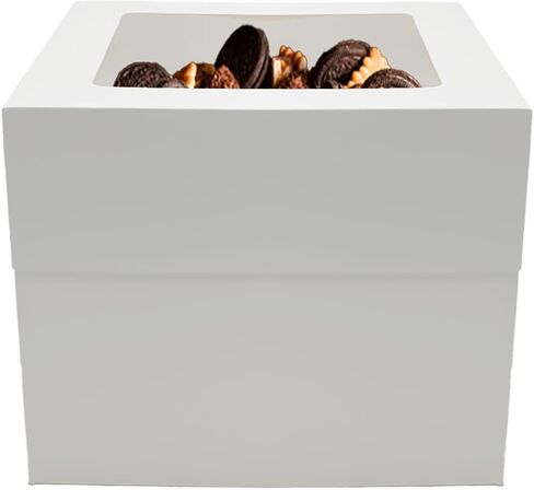 3 sets Cake Boxes 12x12x10 inches with Boards Bakery Boxes for Cakes in Kuwait