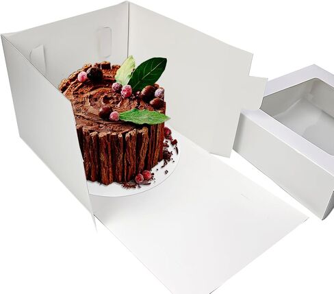 3 sets Cake Boxes 12x12x10 inches with Boards Bakery Boxes for Cakes in Kuwait
