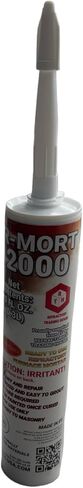 أسمنت الفرن الحراري R-Mort 2000 لربط العناصر المقاومة للحرارة، والعزل الحراري، وإصلاح مفاصل البناء المقاومة للحرارة، وإصلاح الأضرار الطفيفة والشقوق، في البطانات المقاومة للحرارة - 10 أونصة سائلة. in Saudi Arabia
